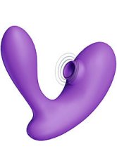 Xocoon XoCoon DuoVibe 1 (Purple), vibrátor na bod G a stimulátor klitorisu