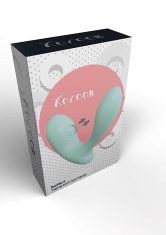 Xocoon XoCoon DuoVibe 2 (Mint), vibrátor na bod G a stimulátor klitorisu