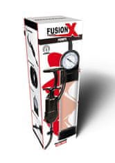 Hidden Desire Fusion X Pro Pressure Penis Pump (Clear), pánska vákuová pumpa