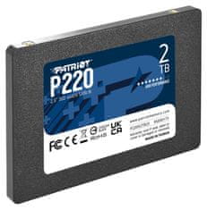 Patriot P220 2TB SSD / Interný / 2,5&quot; / SATA 6Gb/s /