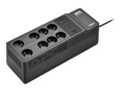 APC Back-UPS, 1050VA/600W, Floor/Wall Mount/ 230V/ 8x česká zásuvka/ USB Type A+C Port/ User Replaceable Battery