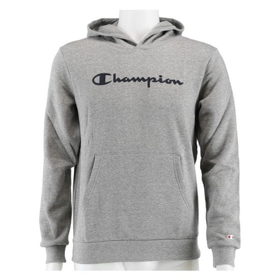 Champion Mikina sivá Big Logo Print