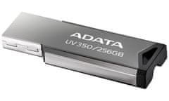 A-Data FlashDrive UV350 256GB / USB 3.2 Gen1 / strieborná