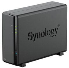 Synology DS124 1x SATA, 1GB RAM, 2x USB 3.0, 1x GbE