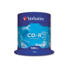 VERBATIM CD-R, cake box 100 ks