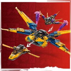 LEGO Ninjago 71833 Ras, Arin a superbúrkové lietadlo