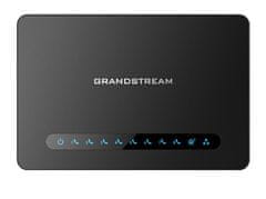 Grandstream Adaptér HandyTone HT818 (ATA), IP brána, 8x FXS, 2 SIP účty, 1x Gbit LAN, NAT router, 3-cestná konf., auto-p