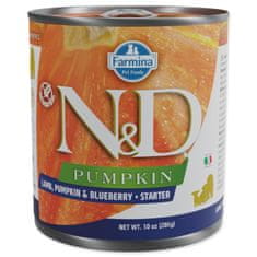 N&D Konzerva Puppy Starter Dog Lamb, Pumpkin & Blueberry 285g