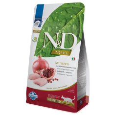 N&D Krmivo Cat Prime Neutered Chicken & Pomegranate 1,5kg