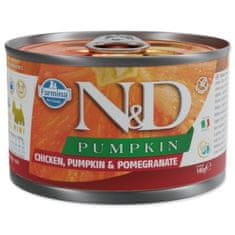 N&D Konzerva Dog Chicken, Pumpkin & Pomegranate 140g