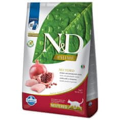 N&D Krmivo Cat Prime Neutered Chicken & Pomegranate 5kg