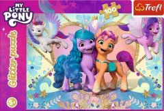 Třpytivé puzzle My Little Pony - 100 dílků