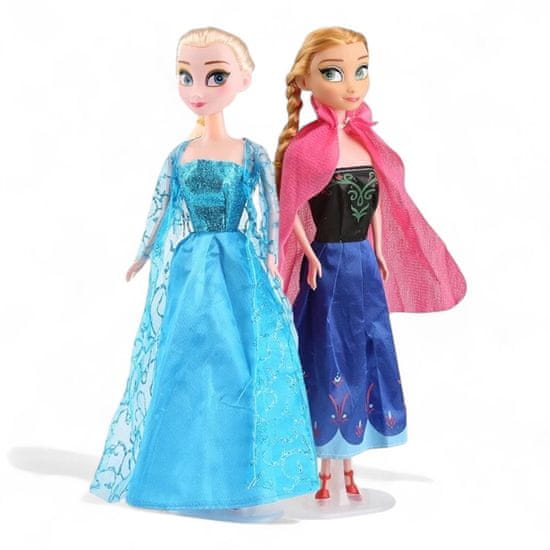 AUR Bábiky Anna a Elsa 55cm - spievajúce