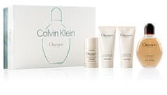 Calvin Klein Obsession For Men - EDT 125 ml + tuhý deodorant 75 ml + balzám po holení 100 ml + sprchový gel 100 m