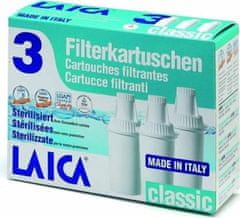 Laica - Classic filter. Vhodný pre kanvice Kenwood, Solac, Brita Classic, Anna, Dafi monomax, BWT classic atď. V balení 3