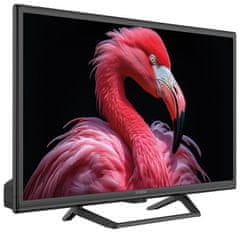 STRONG SMART LED TV 24&quot;/ SRT24HG4723C/ HDR/ 1366x768/ DVB-T2/C/S2/ H.265/HEVC/ 2xHDMI/ USB/ Wi-Fi/ LAN/ 12V/ D/ GoogleTV