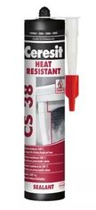 Ceresit Kachliarsky tmel CS 38 Heat Resistant čierny 300 ml