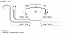 Bosch vstavaná umývačka riadu SPI4HMS49E