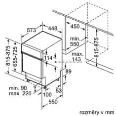 Bosch vstavaná umývačka riadu SPI4HMS49E