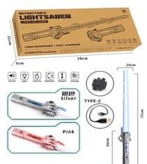 QST Meč svetelný S707 Saber Laser 15 farieb