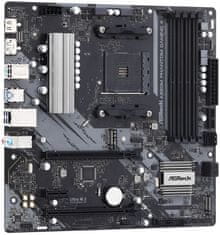 ASRock A520M PHANTOM GAMING 4 / AMD A520 / AM4 / 4x DDR4 DIMM / 2x M.2 / b HDMI / DP / mATX