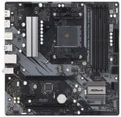 ASRock A520M PHANTOM GAMING 4 / AMD A520 / AM4 / 4x DDR4 DIMM / 2x M.2 / b HDMI / DP / mATX