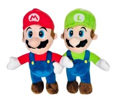 Plush Plyšová hračka Super Mario Luigi 28cm