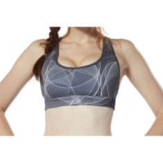 Reebok Tričko výcvik sivá XS Running Hero Racer Padded Bra W