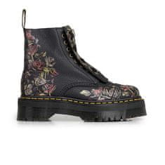 Dr. Martens Členkové topánky elegantné čierna 42 EU Decayed Roses Classic Tumbled Nappa