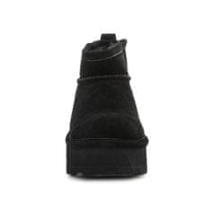 BEARPAW Členkové topánky elegantné čierna 41 EU Retro Shorty