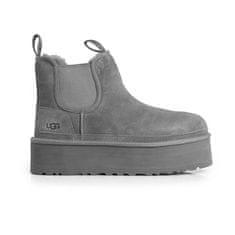 Ugg Australia Členkové topánky elegantné sivá 41 EU Neumel Platform Chelsea