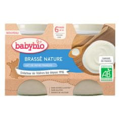 Babybio Brassé z francúzskeho mlieka natur 2x 130 g