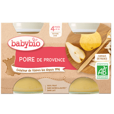 Babybio Príkrm hruška Williams 2x 130 g