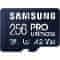 SAMSUNG Micro SDXC 256GB PRO Ult + adap