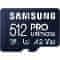 SAMSUNG Micro SDXC 512GB PRO Ult + adap