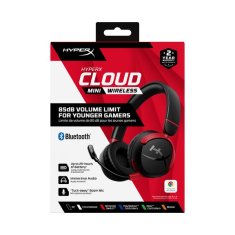 HyperX HP Cloud Mini/BT/Bezdrôt/Čierna-červená