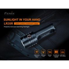 Fenix Svietidlo LR35R LED - 10000 lm, súčasťou 2 akumulátory ARB-L21-4000P USB 4000 mAh (Li-ion)