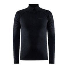 Craft Mikina čierna 180 - 184 cm/L Core Dry Active Comfort Half-zip