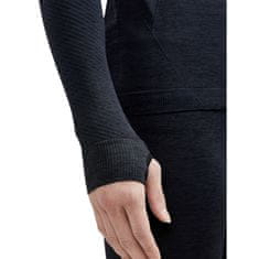 Craft Mikina čierna 180 - 184 cm/L Core Dry Active Comfort Half-zip