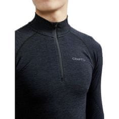 Craft Mikina čierna 180 - 184 cm/L Core Dry Active Comfort Half-zip