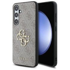 Guess Zadný kryt hardcase 4G Big Metal Logo GUHCS24FE4GMGPI pre Samsung Galaxy S24 FE ružový