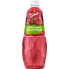 Nektár Toma - červený multifruit, 1 l