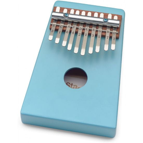 Stagg KALI-KID10-BL, detská kalimba, 10 tónov, modrá