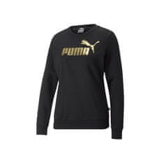 Puma Mikina čierna 170 - 175 cm/M Ess Metallic Logo