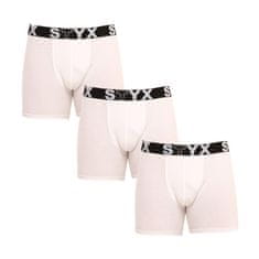 Styx 3PACK pánske boxerky long športová guma (U10616161) - veľkosť XXL