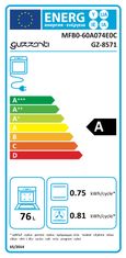 GUZZANTI vstavaná elektrická rúra GZ 8571