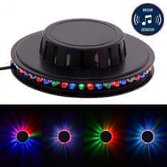 BRILONER BRILONER LED RGB svetelný puk pr. 12,5 cm max. 3W čierna BRILO 2341-048