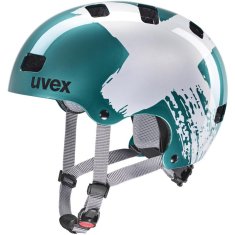 Uvex Prilba Kid 3 - detská, teal-silver - veľkosť 51-55 cm