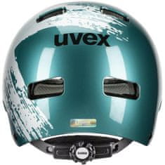 Uvex Prilba Kid 3 - detská, teal-silver - veľkosť 51-55 cm