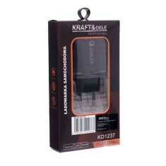 Kraft&Dele Sieťová nabíjačka QUICK CHARGE 3.0, 4xUSB KD1237